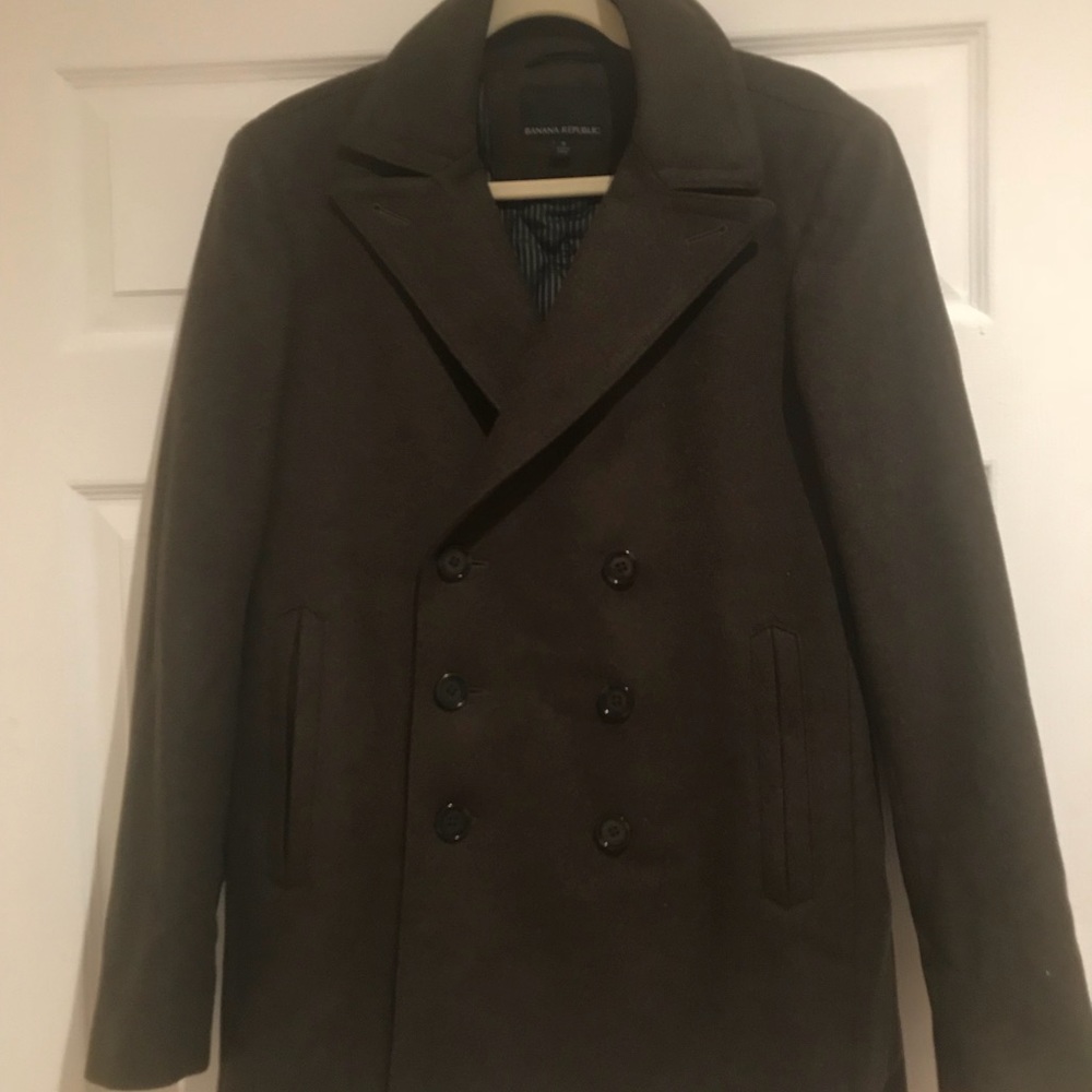 Banana Republic Men’s Peacoat